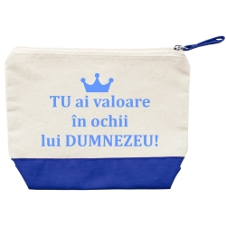 Gentuta multifunctionala bumbac, Tu ai valoare